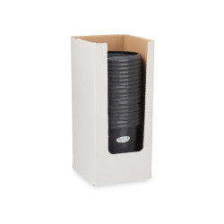 SEAU GRADUÉ EN PLASTIQUE AVEC POIGNÉE GRIS 10L
