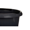 PLASTIC MEASURING BUCKET HANDLE GREY 10L