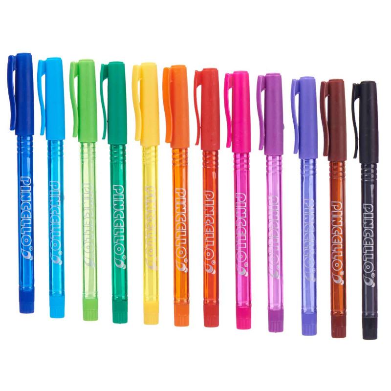 SET 12 MATITE AL FLUORO SEMIGEL