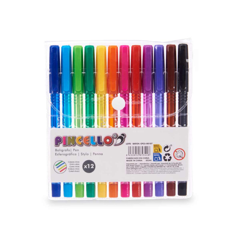 SET 12 MATITE AL FLUORO SEMIGEL