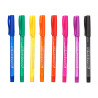 SET 8 BOLIGRAFOS FLUOR SEMIGEL