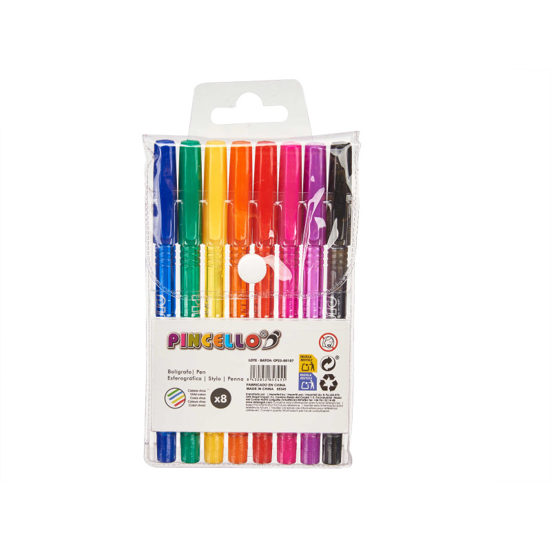 SET  8 MATITE AL FLUORO SEMIGEL
