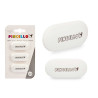 SET 3 GOMME OVALI BIANCHE