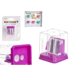 DOUBLE SQUARE SHARPENER ASSORT 4