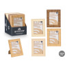STRIPED PHOTO FRAME 13X18 ASSORTED 4