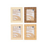 STRIPED PHOTO FRAME 13X18 ASSORTED 4