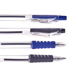 SET 4  PUSH BUTTON PENS ASSORT 2