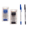 SET 6 PENNE A SFERA NORMALI ASSORT 2