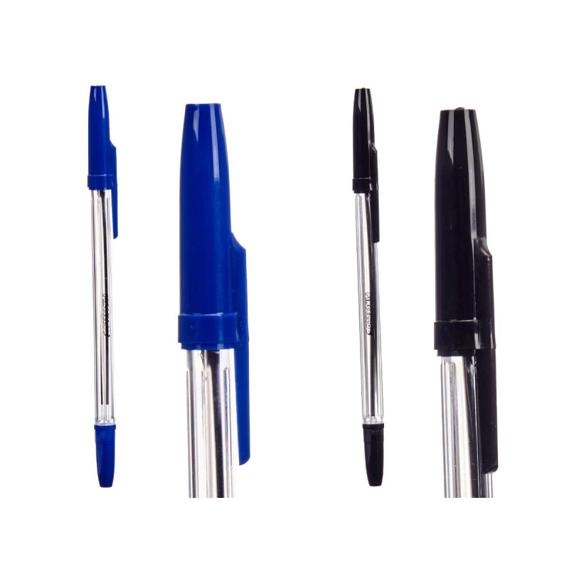 SET 6 PENNE A SFERA NORMALI ASSORT 2