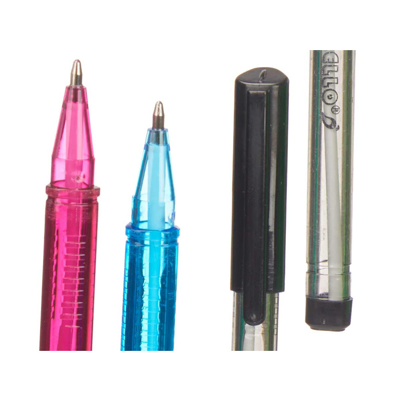 SET 10  COLOURED PENS 