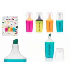 SET 4 HIGHLIGHTERS MINI