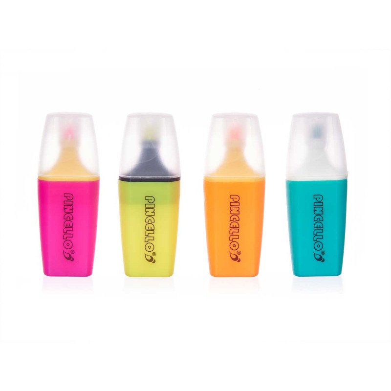 SET 4 HIGHLIGHTERS MINI