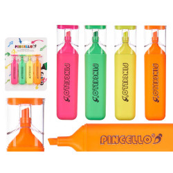 SET 4 HIGHLIGHTERS LARGE