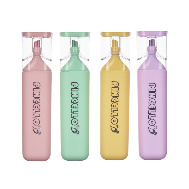 SET 4 PASTEL HIGHLIGHTERS LARGE