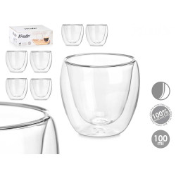 BICCHIERE BOROSILICATO 100 ML