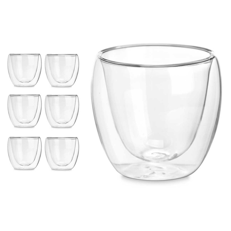 VASO BOROSILICATO CAFE 100 ML