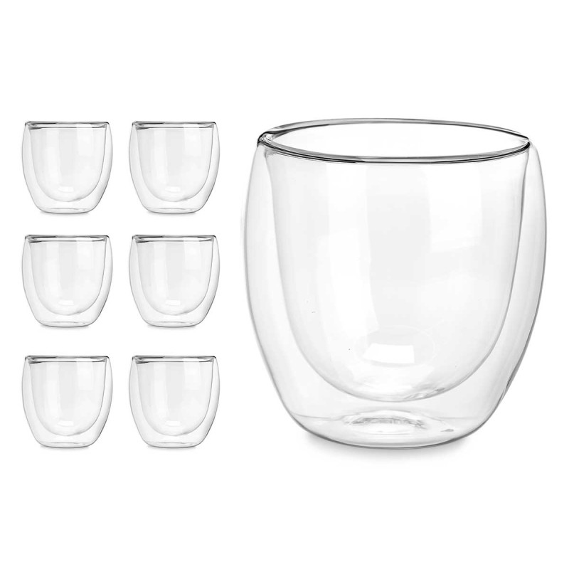BICCHIERE BOROSILICATO ACQUA 245 ML