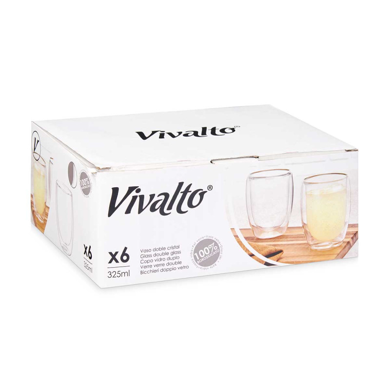 TAZZA BOROSILICATO BIBITA BOROSILICATO 325 ML