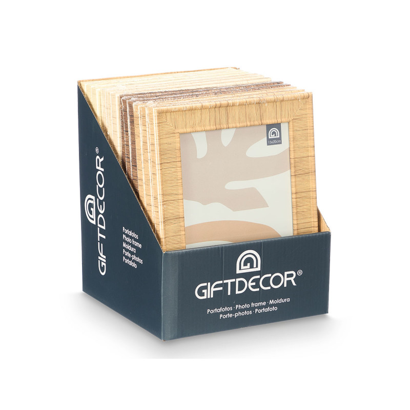 STRIPED PHOTO FRAME 15X20 ASSORTED 4