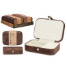 JOYERO RECTANGULAR MARRON