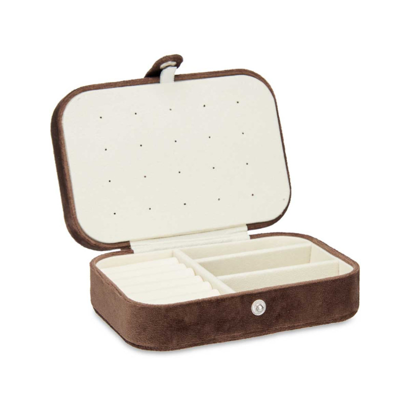 JOYERO RECTANGULAR MARRON