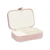PINK RECTANGULAR JEWERLY STORAGE BOX