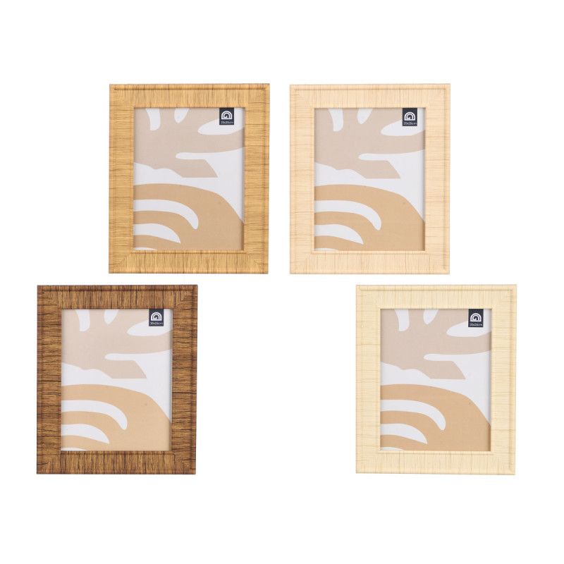STRIPED PHOTO FRAME 20X25 ASSORTED 4
