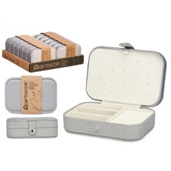 JOYERO RECTANGULAR GRIS