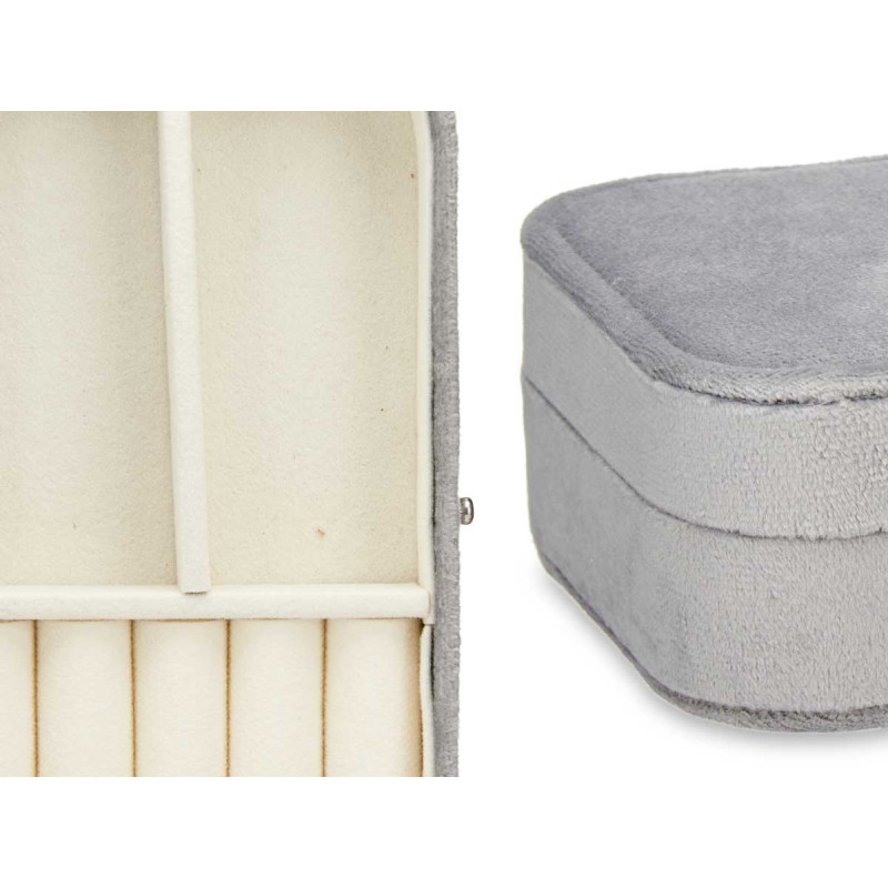 JOYERO RECTANGULAR GRIS