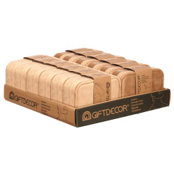 BEIGE RECTANGULAR JEWERLY STORAGE BOX