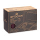  PORTA OROLOGI 3 SCOMPARTI CON CHIAVE BORDEAUX