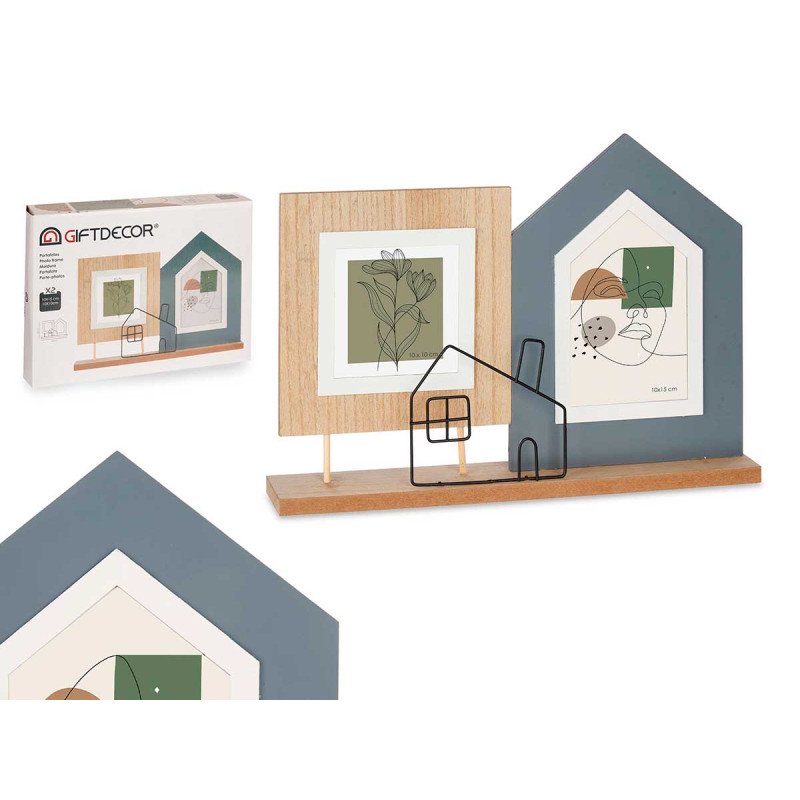 DOUBLE PHOTO HOLDER HOME