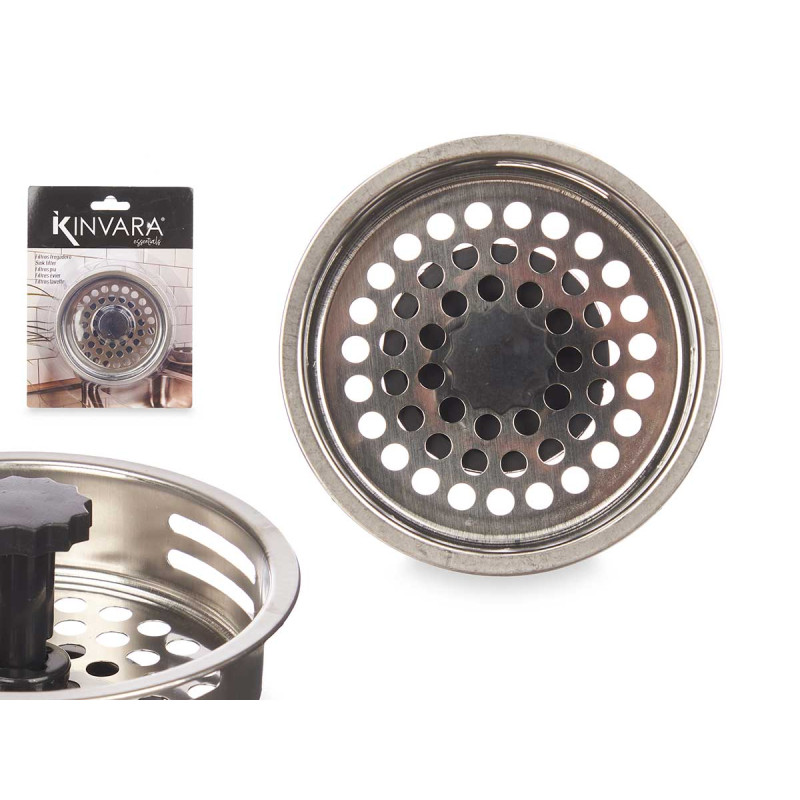 STEEL SINK FILTER WITH HOLES