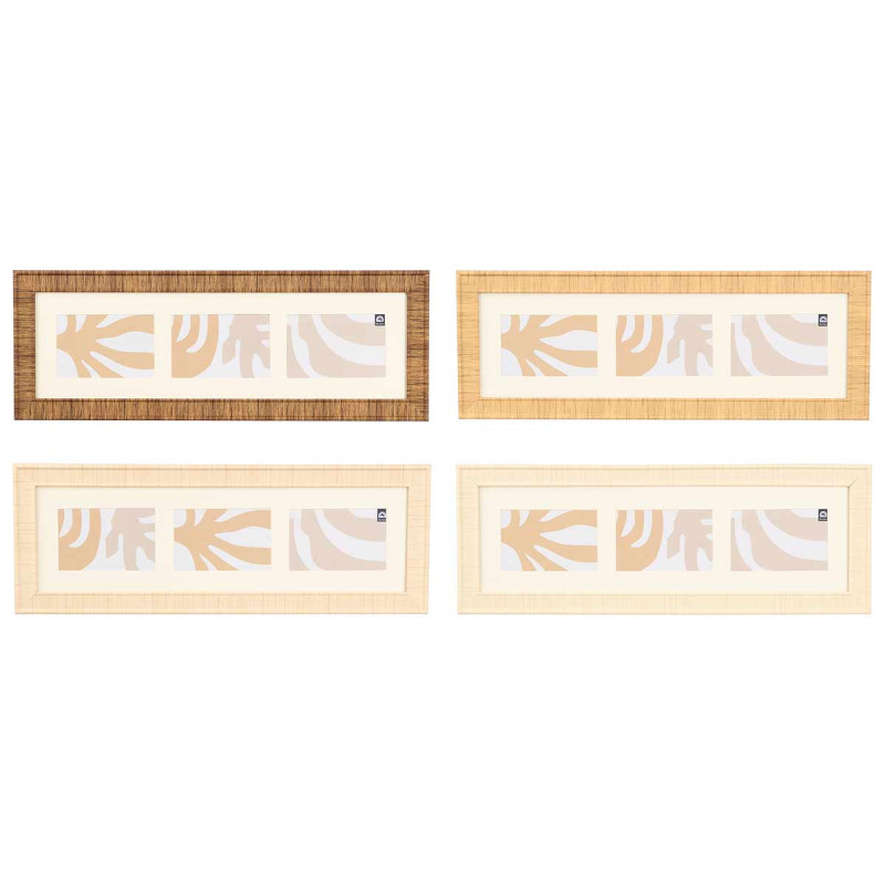 STRIPED FRAME 3 HORIZONTAL PICTURES ASSORTED 4