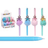 CANETA COM POMPOM URSO SORT 4