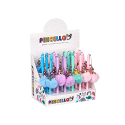 CANETA COM POMPOM URSO SORT 4