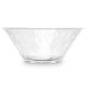 TAÇA DE PLÁSTICO PONTOS 28CM TRANSPARENTE