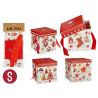 CAIXA NATAL TAMPA LAÇO VERMELHO SORT 4 S