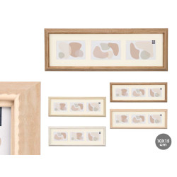 CADRE BORD 3 PHOTOS HORIZONTAL ASSORT 4 