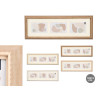 CADRE BORD 3 PHOTOS HORIZONTAL ASSORT 4 