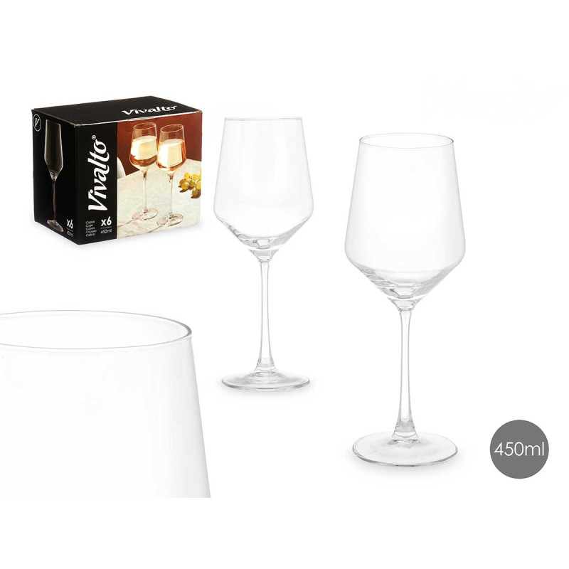 CÁLICE DE VINHO CÓNICO 450ML