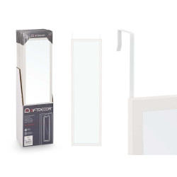 MIROIR DE PORTE BLANC 30X120CM