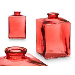 FRASCO CRISTAL CUADRADO TEJA