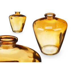 FRASCO CRISTAL DIAMANTE AMBAR