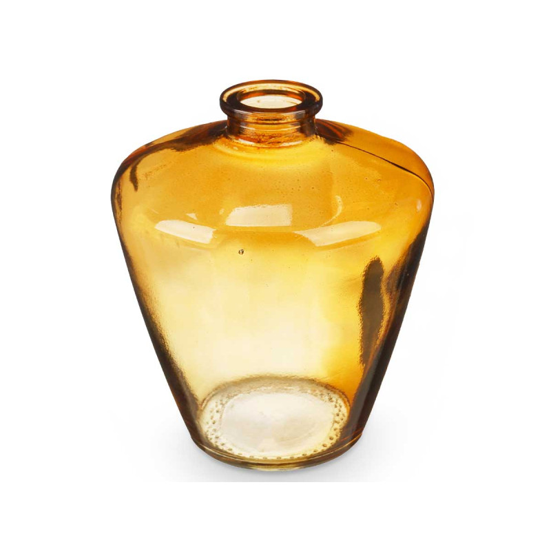 FRASCO CRISTAL DIAMANTE AMBAR