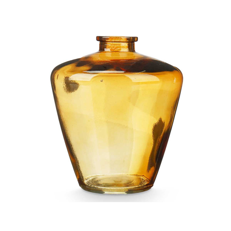 FRASCO CRISTAL DIAMANTE AMBAR
