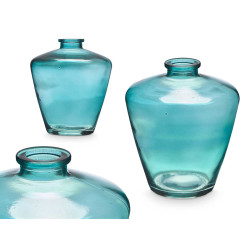 FRASCO CRISTAL DIAMANTE TURQUESA