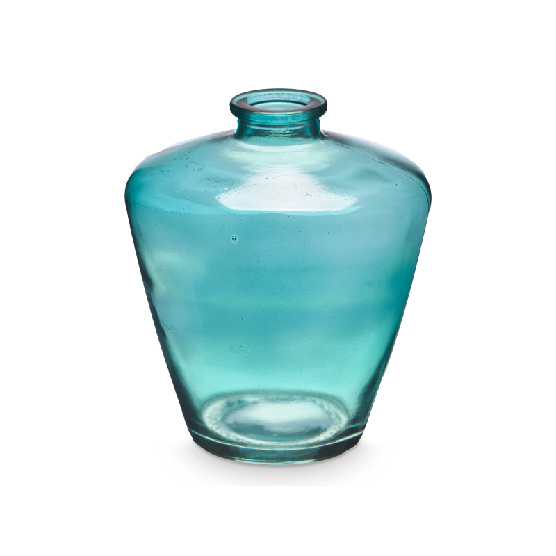 FRASCO CRISTAL DIAMANTE TURQUESA