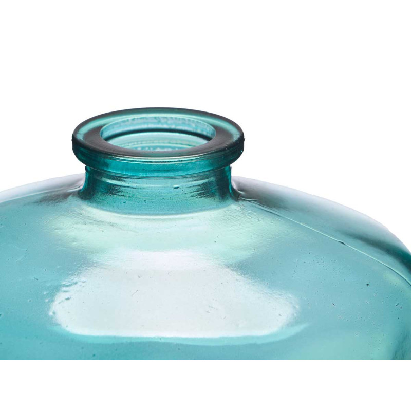 FRASCO CRISTAL DIAMANTE TURQUESA