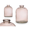 POT EN VERRE ROND GRIS